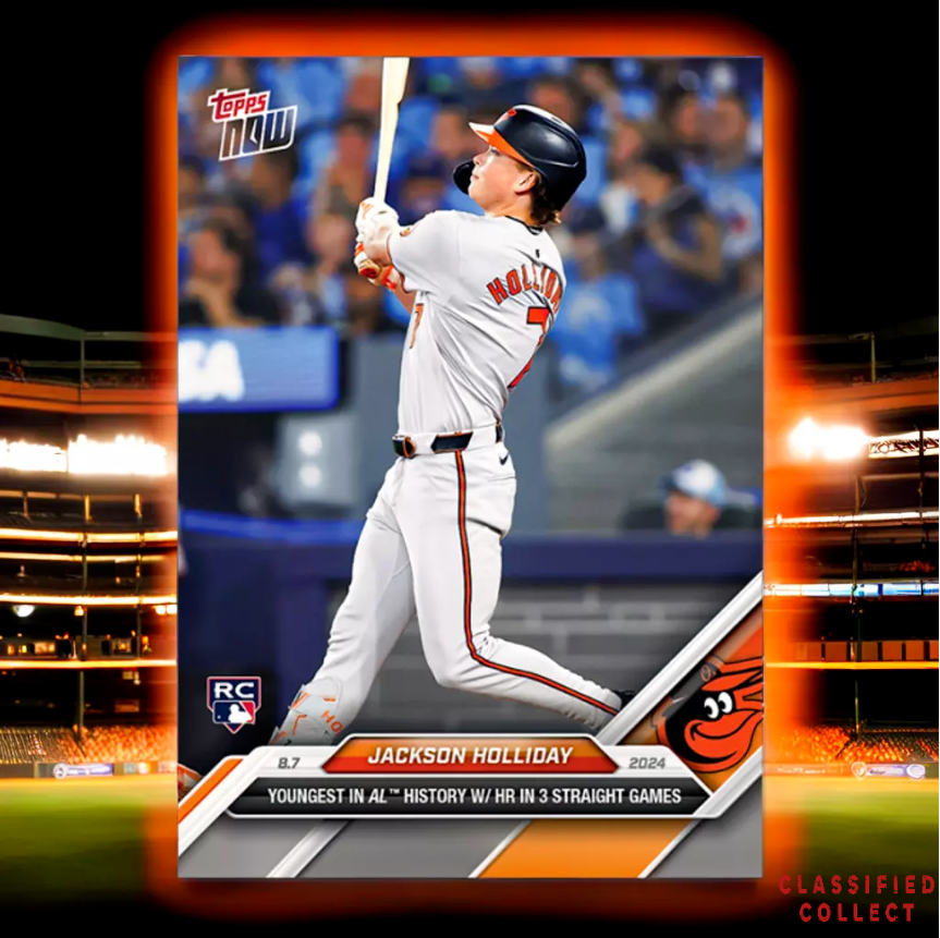 Jackson Holliday - 2024 MLB TOPPS NOW® Card 529